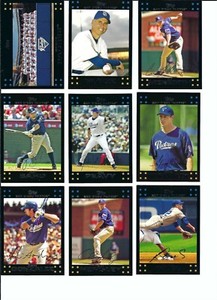 2007 Topps MLB San Diego Padres Team Set, 16 Excellent Condition Cards