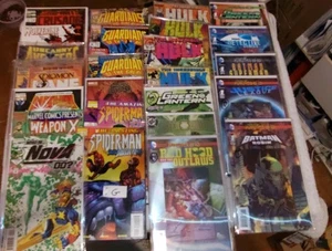 Silberzeit / Bronze Konvolut 25 DC / Marvel gemischte Erhaltung (#G) - Bild 1 von 4