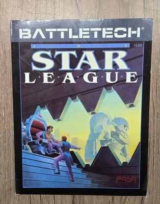 BattleTech Star League FASA 1630 Softcover OOP GOOD Book - Image 1 of 4