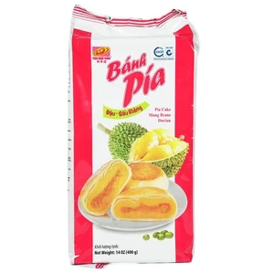 Banh Pia Mungobohnen mit Durian 400g Mungbohnen Kuchen Banh Bia - Bild 1 von 2