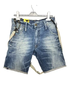G-Star Pantaloncini Unisex Uomo Donna Arc 3d Loose Braces Bretelle, Blu, W30 - Foto 1 di 3