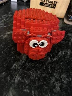 LEGO Red Piggy Coin Bank 40155 Retired 100% Complete *NO Instructions Or BOX - Image 1 of 4