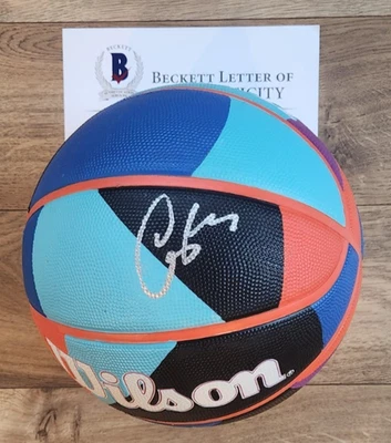 Candace Parker Signed WNBA Basketball w/ BAS COA #AB71962 LA Sparks Beckett - Image 1 of 4