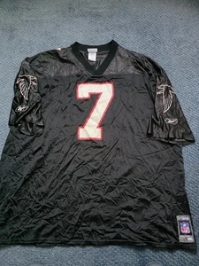 Atlanta Falcons NFL Jersey Michael Vick #7 3xl Black Reebok On Field - Picture 1 of 5