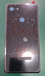 Back Glass for Google Pixel 3 XL Black Replacement Part - Picture 1 of 2