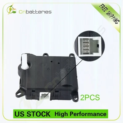 2 unidades para Ford Expedition F-150 Lincoln 2002 HVAC calentador mezcla puerta actuador Foto 1 de 4