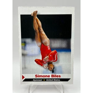 Simone Biles Rookie Olympic Gold Sports Illustrated for Kids Gymnastics #292 - Picture 1 of 2