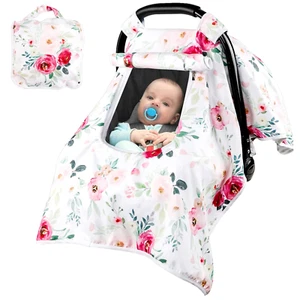 Car Seat Covers for Babies Girl, Winter Carseat Seat Cover for Newborns, Carseat - Picture 1 of 7