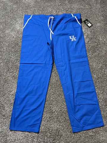 Kentucky NCAA Unisex Blue Scrub Pants - Size XL - New With Tag - 3520 Cover