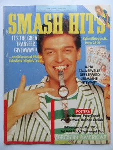 Smash Hits 20.04.1988, Kylie Minogue, Wet Wet Wet, Belinda Carlisle, A-HA, BROS - Bild 1 von 3