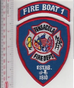 Barco de Bomberos Florida Ciudad de Pensacola Departamento de Bomberos Barco de Bomberos 1 Unidad de Rescate de Bomberos - Imagen 1 de 1