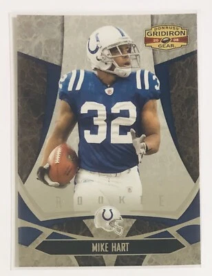 Mike Hart 2008 Donruss Gridiron Gear RC 96/999 Indianapolis Colts Michigan UM - Image 1 of 2