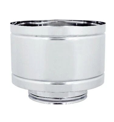 ZINCO GROUP TERMINALE 4 VENTI A BOTTE - COIBENTATO DOPPIA PARETE 25 mm -INOX- STUFE e CAMINI