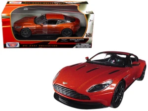 1/24 MOTORMAX Aston Martin DB11 Diecast Model Car Copper Orange 79345 - Picture 1 of 2