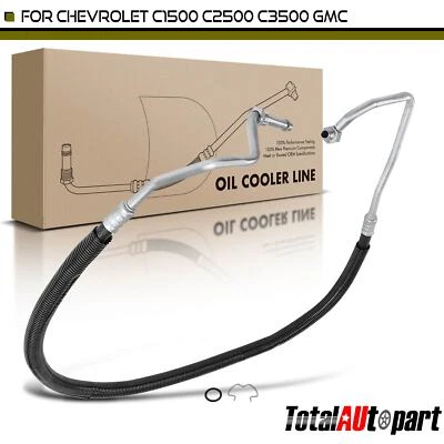 Conjunto de mangueira de refrigerador de óleo do motor superior de saída para Chevrolet C1500 1988-1994 GMC - Imagem 1 de 4