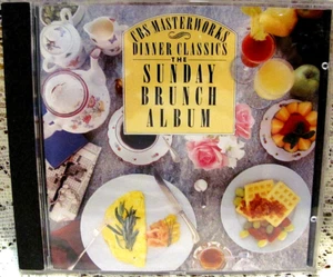CBS Masterworks Dinner Classics Sunday Brunch Album (Music CD 1989) - Picture 1 of 12