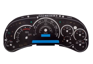 Cadillac Escalade Custom Gauge Face for Silverado Sierra Duramax Diesel 03 04 05 - Picture 1 of 10