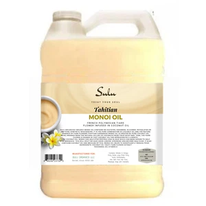 4 LBS TAHITIAN MONOI OIL FROM TIARE FLOWER - Picture 1 of 3