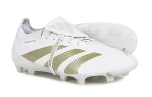 adidas Predator Elite FT FG Men's Football Shoes Soccer Sports White NWT IF6445 - Picture 1 of 17