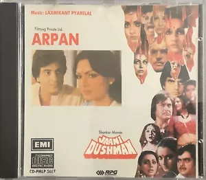 Arpan / Jaani Dushman - RARE EMI 2 IN 1 Bollywood Music CD PMLP 5667 MADE IN UK - Foto 1 di 3