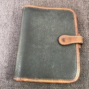 Mulberry Organizer a libro tascabile vintage in pelle - buone condizioni generali - Foto 1 di 23
