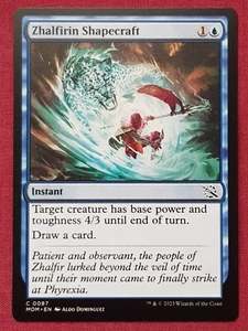 Magic The Gathering MARCH OF THE MACHINE ZHALFIRIN SHAPECRAFT blue card MTG - Picture 1 of 2