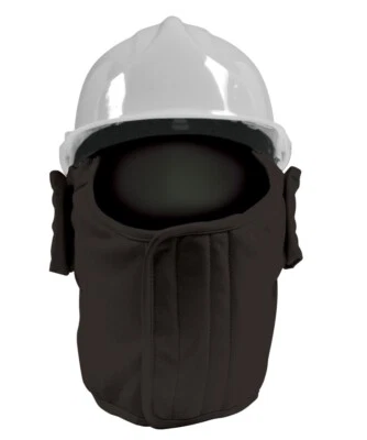 JSP AHV380-001-100 Full Head & Face Head Warmer/Liner For Hard Hat - Black