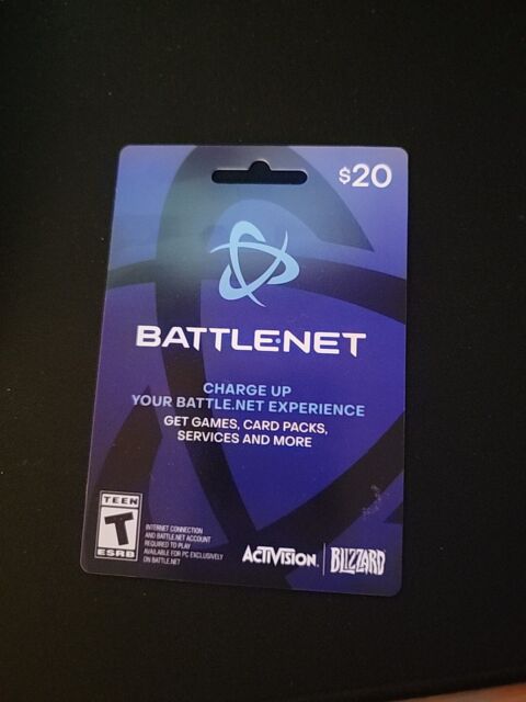  BattleNet Pre-Paid Game Card $20 : Everything Else