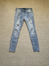 PacSun Mens Skinniest Active Stretch Jeans Distressed 31x32