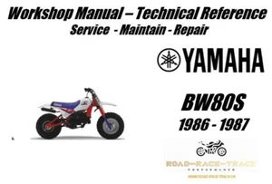 Yamaha BW80S BW 80 Manuale Officina Servizio Riparazione USB 1986 - 1987 - Foto 1 di 11