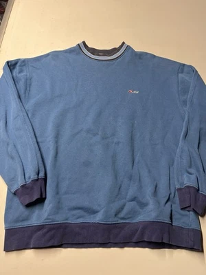 Freshjive Skate Rave Blue Crewneck Sweatshirt Size M Made in USA Streetwear - Image 1 of 4
