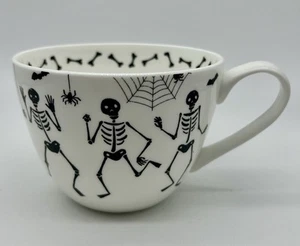 Portobello By Design Happy Haunting Skeleton Halloween Mug Tea Cup Coffee - Picture 1 of 12