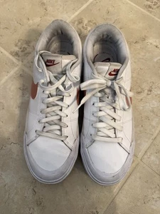 Size 11.5- Nike Court Legacy Lift White Guava Ice Womens - Picture 1 of 8