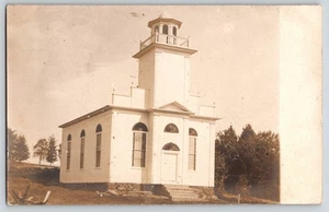 Postcard RPPC - Unidentified Church - Picture 1 of 2