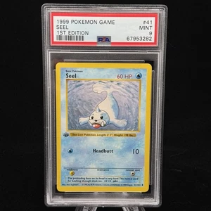 Seel #41 1st Edition Base Set 1999 Pokémon Game PSA 9 💦 - Picture 1 of 3