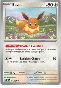 Eevee Common SV: Prismatic Evolutions 074/131 NM - Picture 1 of 1