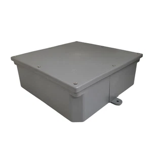 Caja de conexiones de PVC 12x12x4 ETL caja de cables eléctricos clasificación NEMA - caja abierta - Imagen 1 de 14