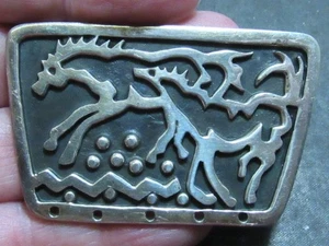 Southwestern Sterling Silber Pferd Anstecknadel - Bild 1 von 8