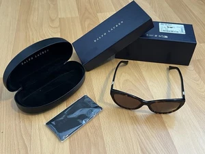 Ralph Lauren 8213 The Betty Sunglasses 500373 Havana Tortoise Brown 56-17-145 - Picture 1 of 10