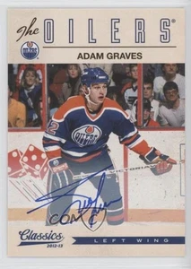2012-13 Panini Classics Firme Auto Adam Graves #98 Auto - Foto 1 di 4
