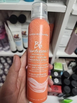 B b парикмахерская невидимое масло мягкая текстура финиш спрей 3,7 унц новый без коробки сухие волосы - Изображение 1 из 4