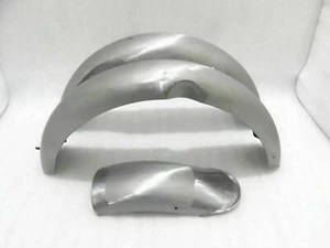 Norton Model 18 Front And Rear Mudguard Set Raw Steel (Reproduction) - Bild 1 von 11