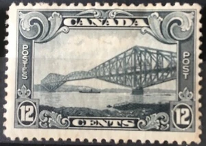 1928-29 - Canadá - 12c gris negro definitivo - usado - SG282 - Imagen 1 de 1