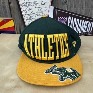 Oakland Athletics Spell Out A's New Era 9FORTY MLB ajustado talla 7 3/4 - Imagen 1 de 9