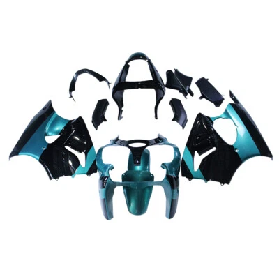 Kit de carenado verde negro para carrocería de inyección Kawasaki ZX6R 2000-2002 Ninja 636 Foto 1 de 4
