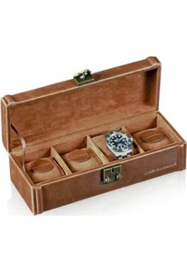 Designhütte Uhrenbox Camel 4 Braun 70005-132 - Bild 1 von 3