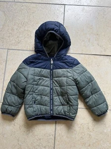 Übergangsjacke Steppjacke blau-kaki 92 - Bild 1 von 3