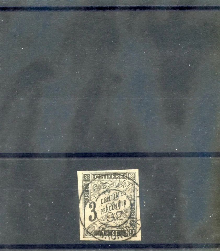 DIEGO-SUAREZ, FORERUNNER (YT T3)VF 3c BLK DIEGO-SUAREZ MADAGASCAR 29AUG 92  $100 - Image 1 of 1