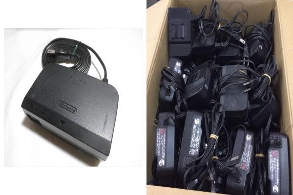 Nintendo 64 N64 AC Power Supply Brick NUS-002 AC Adapter Genuine tested cleaned - Image 1 of 1