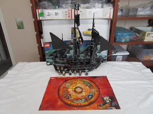 LEGO DISNEYS PIRATES OF THE CARIBBEAN THE BLACK PEARL COMPLETE SET 4184 NO BOX - Picture 1 of 16